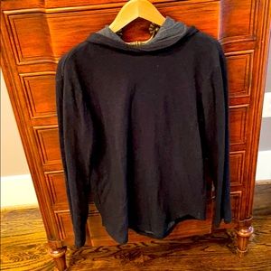 Black men’s hoodie